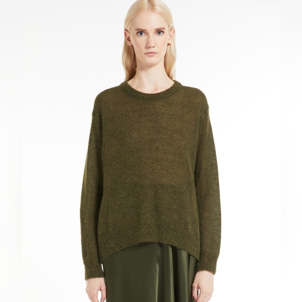 MaxMara Leisure sweater in alpaca and mohair yarn size L in EUC